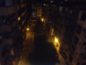 夜色下的街色