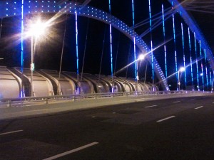 中山一桥晚上的,夜景夜景
