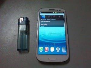 galaxy s3正面