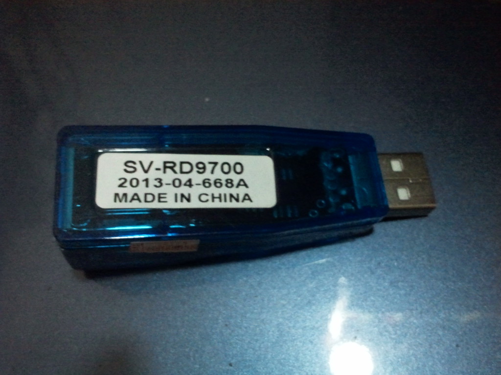 RD9700的USB有线网卡